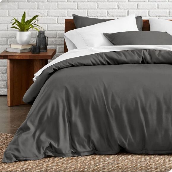 Bare Home Microfiber Duvet Cover & Sham Set Twin/Twin XL - Picture 2 of 7